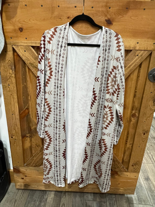 Western Aztec Cardigan