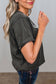 Western Aztec Bull Head Skull Graphic Tee | S-XL: As shown / Missy / S
