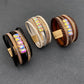 Boho Sparkling Rhinestone Multi-layer Leather Bracelet - LB: White