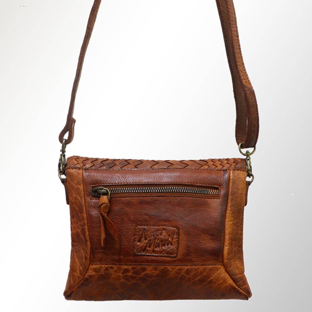 NMBGM123A Crossbody Genuine Leather women bag western Bag: NMBGM123A