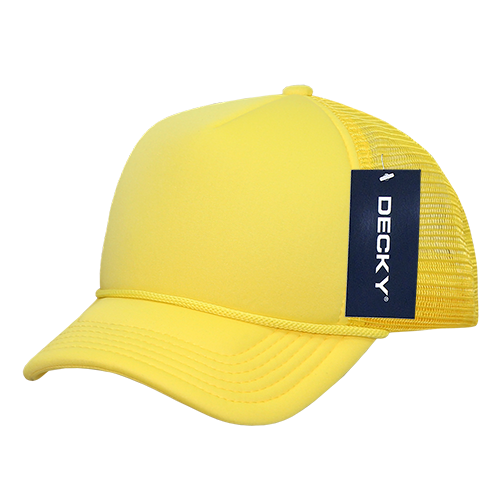 Decky 7010 - Kids, Youth Trucker Foam Hats, Mesh Back - 7010: Royal
