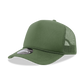 Decky 6025 - Mid Profile, 5 Panel Foam Trucker Hat - 6025: Orange