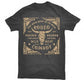 Steer Head Rodeo Cowboy Western Graphic Tee: L