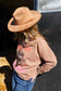 MK263 flocking Light Weight Sweatshirt Brown: Brown / 2XL