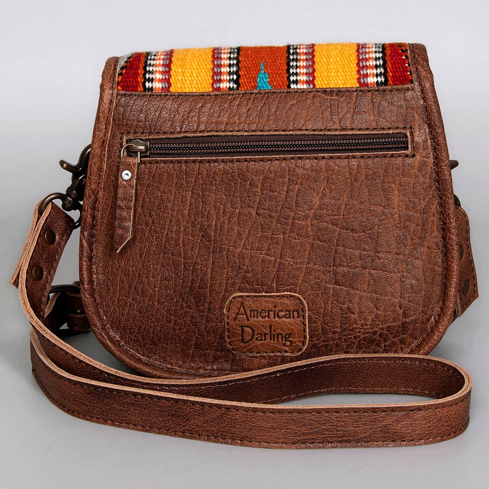 ADBG1015A Crossbody Genuine Western Leather Women Bag: ADBG1015B