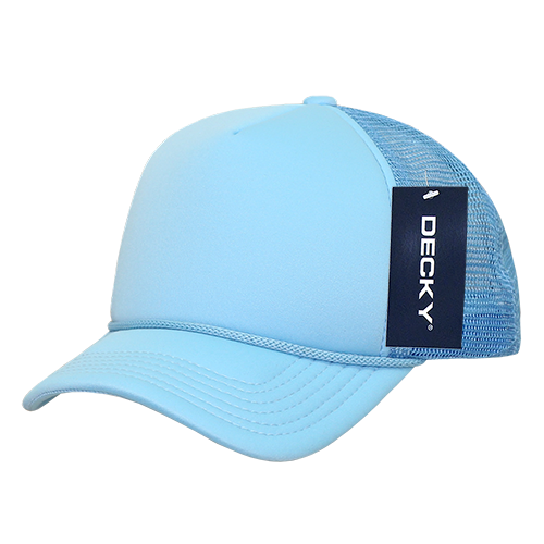 Decky 7010 - Kids, Youth Trucker Foam Hats, Mesh Back - 7010: Royal
