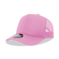 Decky 6025 - Mid Profile, 5 Panel Foam Trucker Hat - 6025: Red