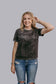 MK480 Thankful Acid Washed Studs SL Tee - Charcoal: Charcoal / L