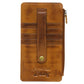 Genuine Leather Cardholder (Turquoise)