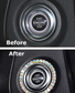 Car One-button Start Rhinestone Decoration