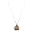 Western Donkey Etched Cattle Tag Necklace