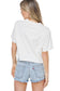 Rustic Desert Night Graphic S/S Faux Cropped Tee: S / BLACK