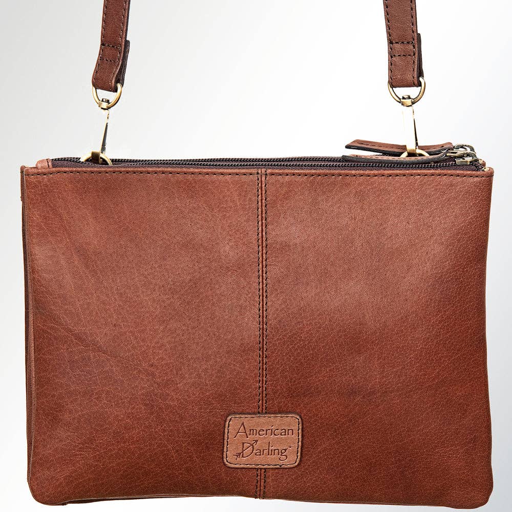 ADBGI119A Crossbody Genuine Western Leather Women Bag: ADBGI119A