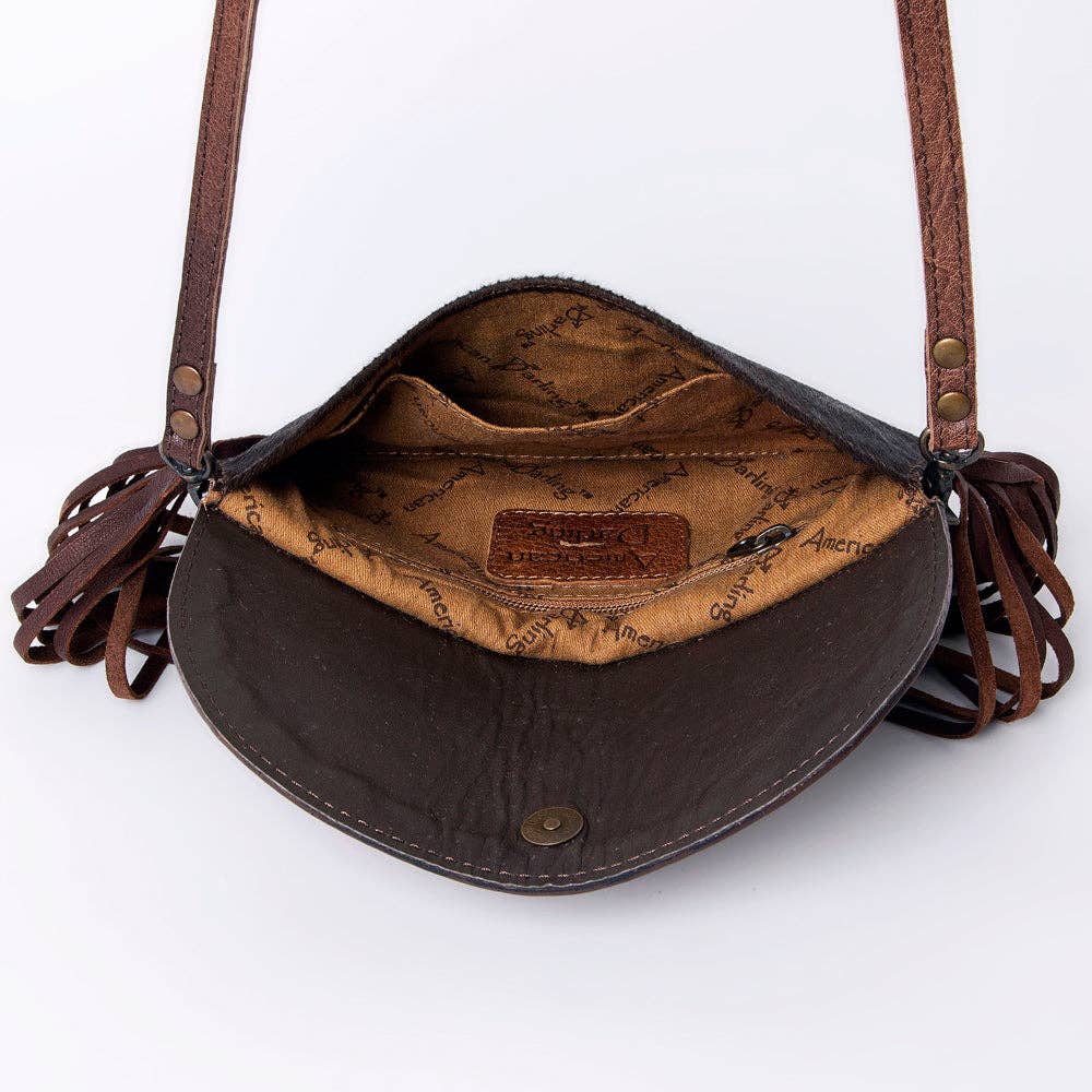 ADBG924A Crossbody Genuine Western Leather Women Bag: ADBG924B