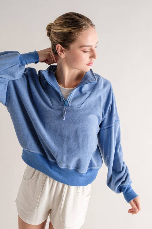 WILLOW OVERSIZED WASH TOP