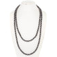 Western Metallic Bead Wrap Necklace : Copper