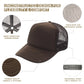 Nissun Classic Trucker Baseball Hats Caps Foam Mesh Blank Solid Two Tone Snapback Adult Youth: Navy