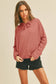 Blank Long Sleeve Hooded T-Shirt: VANILLA / M
