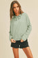 Blank Long Sleeve Hooded T-Shirt: VANILLA / M