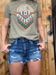 High waisted destroyed hem shorts