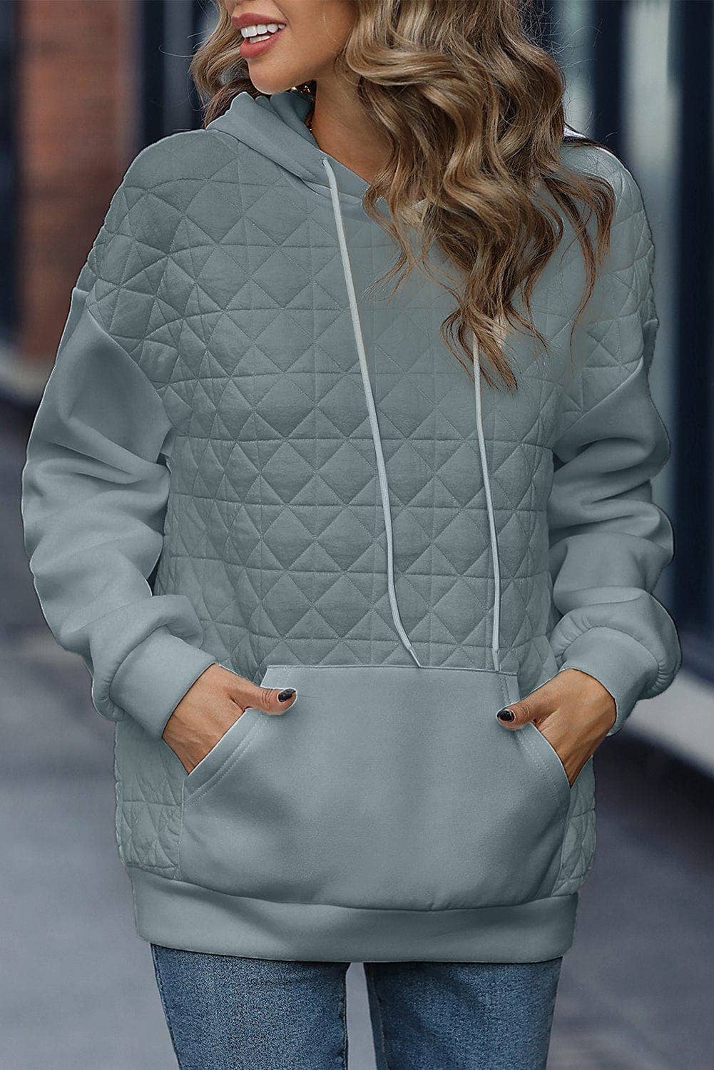 DALTON QUILTED HOODIE