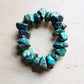 Chunky Genuine Natural Turquoise Bracelet