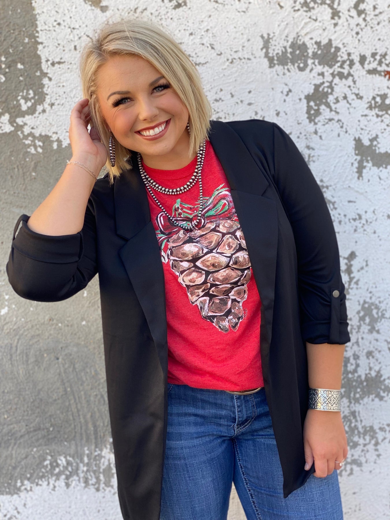 Camryn Black Blazer
