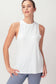 Modal Split Hem Sleeveless Top