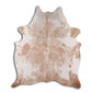 Printed Brown Salt & Pepper cowhide