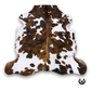 Exotic Tricolor Cowhide Area Rug